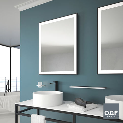 壁かけ式バスルーム用鏡 - 7165 01 24 - ODF Paris - ホテル用 / 現代風 / 長方形