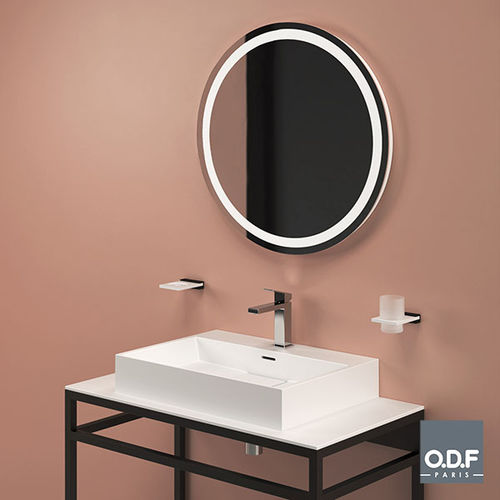 壁かけ式バスルーム用鏡 - 7148 01 01 - ODF Paris - ホテル用 / 現代風 / 円形