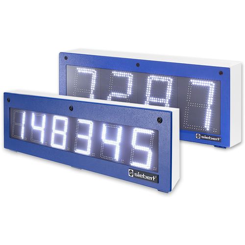 壁取り付け式ディスプレイパネル - S302 - Siebert Industrieelektronik GmbH - 屋内用 / デジタル / 単一ライン