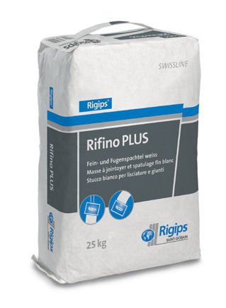 ポインティング塗料 - SWISSLINE : RIFINO PLUS - Saint Gobain Rigips - 間仕切壁用 / セメント系