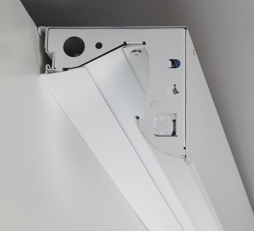 直付け照明プロファイル - SLOT® SYSTEMS : 2100 - LiteControl - 壁取り付け式 / 蛍光