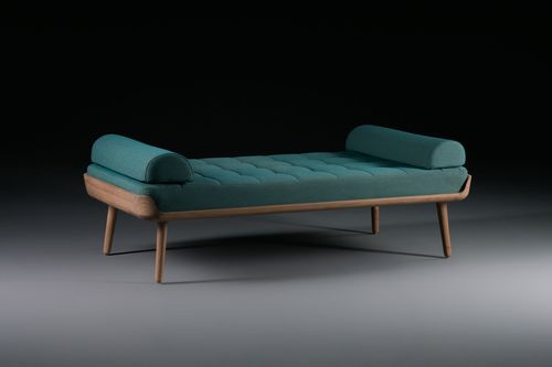 現代風カウチ - THOR - Artisan Solid Wood Furniture - 布製 / オーク材 / 楓材製