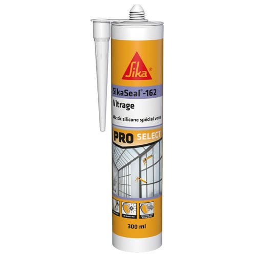 ガラス用シーラント剤 - SikaSeal®-162 - Sika France SAS - 伸縮素材 / シリコン樹脂系 / 気密用