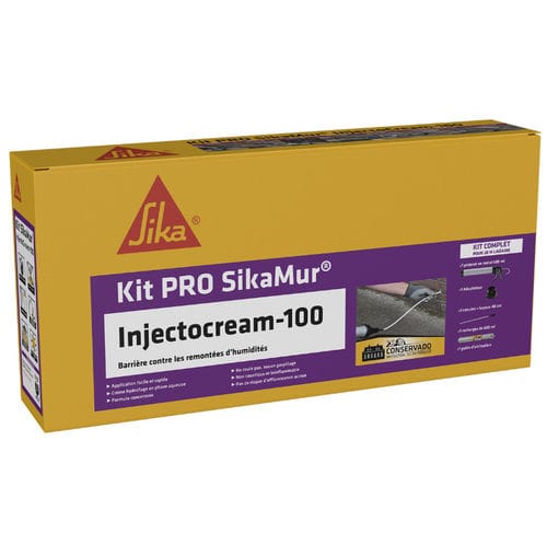 レンガ撥水処理 - SikaMur® InjectoCream-100 - Sika France SAS - 石 / 石工事用 / レンガ保存
