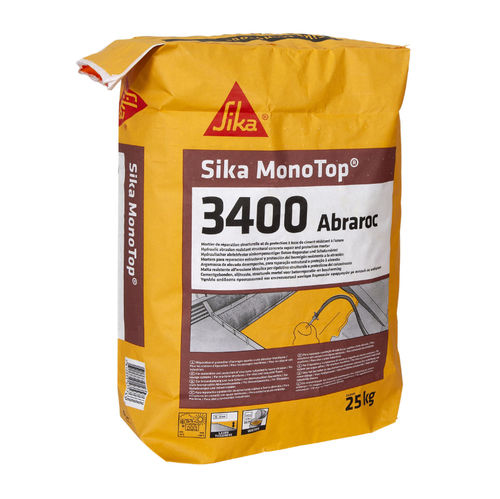修復モルタル - Sika MonoTop®-3400 Abraroc - Sika France SAS - 金属基盤用 / コンクリート用 / セメント