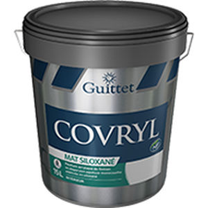 装飾塗料 - COVRYL MAT SILOXANÉ - GUITTET - 仕上げ用 / 屋内用 / 壁用