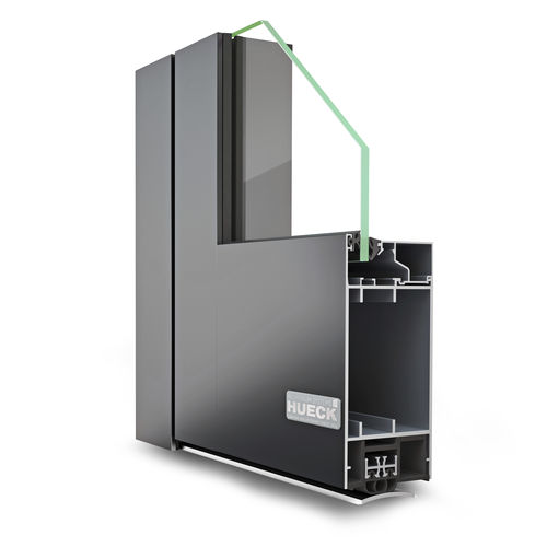 アルミニウムドアプロファイル - LAVA 65-S - Hueck System GmbH & Co. KG - 安全用 / 防犯 / 耐風