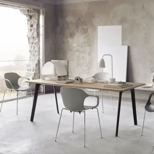 Fritz Hansen テーブル、椅子 B614 Super-Elliptical table（スーパー楕円テーブル） / FRITZ