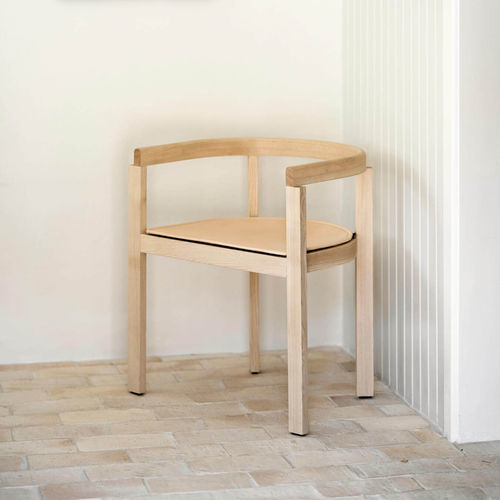 インダストリアルデザインダイニングルーム用チェア - AFTER - Fritz Hansen - 屋内用 / 無垢材 / トネリコ材