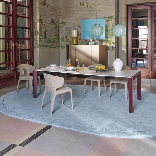 現代風ダイニングテーブル - LONGPLANE - Cassina - オーク材 / MDF