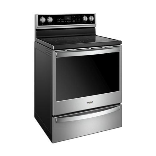 電動式オーブン付きコンロ - WFE975H0HZ - Whirlpool - 5口 / 1口 / 自動洗浄式