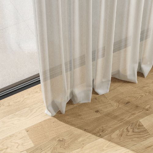 無地シアーカーテン - CAECIL RE - Zimmer + Rohde GmbH - コットン / ポリエステル製 / アクリル製
