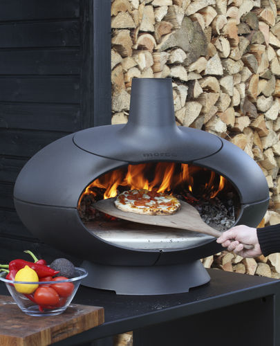 家庭用ピザ用のオーブン - FORNO - Morsø Jernstøberi A/S - 薪 / 自立型 / 庭用