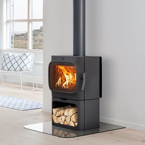 薪ストーブ - F 305 SERIES - Jøtul - 7.5 kW / 現代風 / 鋳鉄製
