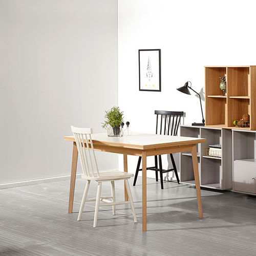 現代風ダイニングテーブル - DINEX - Hammel Furniture A/S - メラミン / 長方形 / 伸縮