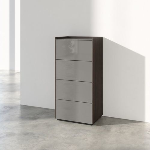 現代風シフォニエ - CASE - Kettnaker GmbH & Co. KG Möbel-Manufaktur - 漆木材 / 白色 / グレー