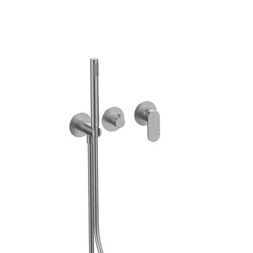 ステンレス製浴槽用混合水栓 - 79559V2 - F.lli Frattini - 組み込み式 / 現代風 / 2方向