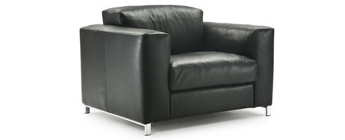 現代風アームチェア - PASSION - Molinari Design Srl. - 革製