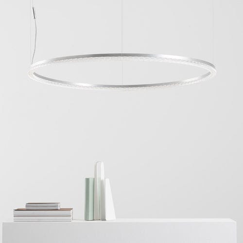 吊り下げ式照明器具 - SOMNĬUM  - Artemide - LED / 湾曲 / 直線型