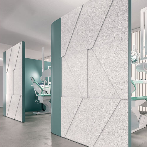 コーリアン®製装飾パネル - Domino Terrazzo - CORIAN - 間仕切壁用