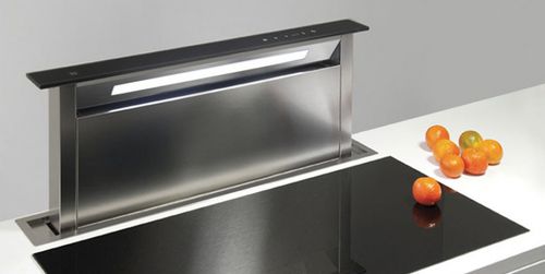 カウンタートップ用レンジフード - S-DD2 L TC - Sirius S.p.A. - 埋込照明付き
