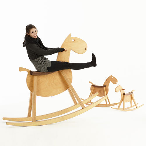 木製ロッキングホース - PARIPA BIGKID - sixay furniture