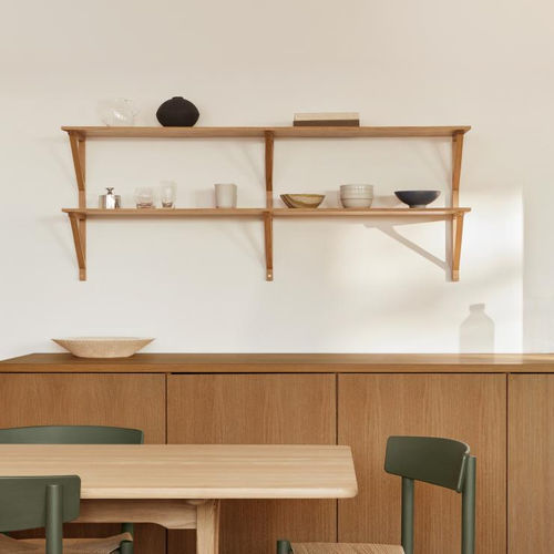 壁取り付け式棚 - BM29 - Fredericia Furniture - 現代風 / オーク材 / ウォールナット