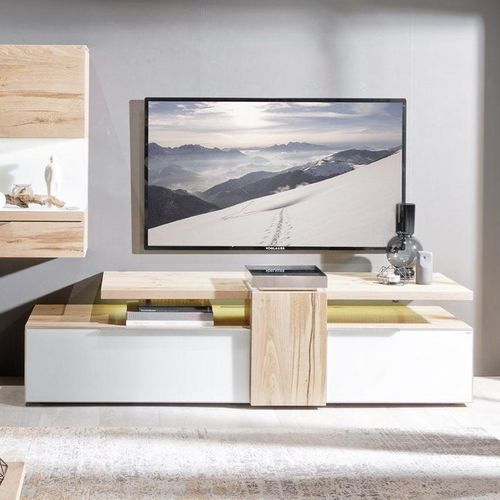現代風マルチメディア用家具 - V-Alpin - Voglauer Möbelwerk Gschwandtner & Zwilling GmbH & Co. KG - 引き出し付き / シェルブ付き / ローボード