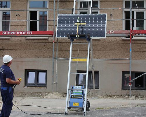 業務用貨物エレベーター - SOLARLIFT - GEDA GmbH - 工事現場用