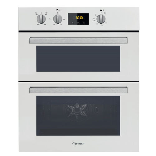 電気オーブン - IDU 6340 WH - Indesit - 対流 / ラック / 組み込み式