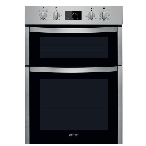 電気オーブン - DDD 5340 C IX - Indesit - 対流 / ラック / ロースター
