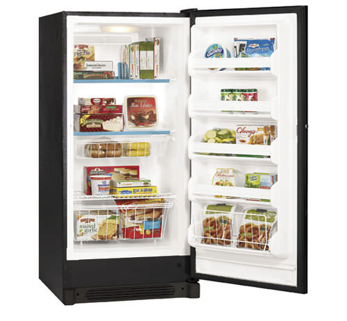 アップライト冷凍庫 - FFU14F7HB - Frigidaire - 黒色
