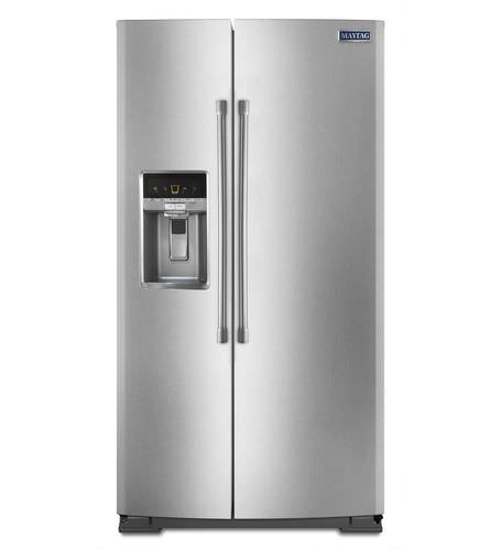 アメリカン冷蔵庫 - MSC21C6MDM - Maytag - 家庭用 / 自立型 / ステンレススチール製