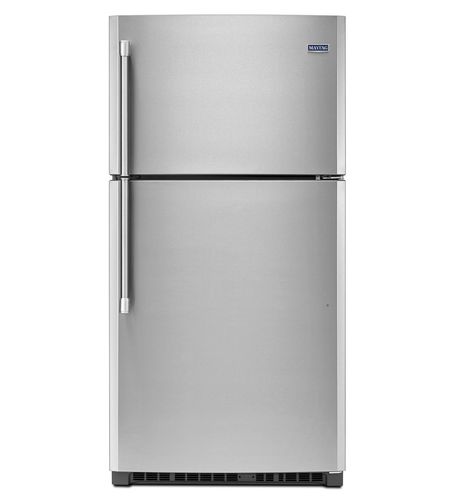 二重ドア冷凍冷蔵庫 - MRT711BZDM - Maytag - 家庭用 / 自立型 / トップフリーザー