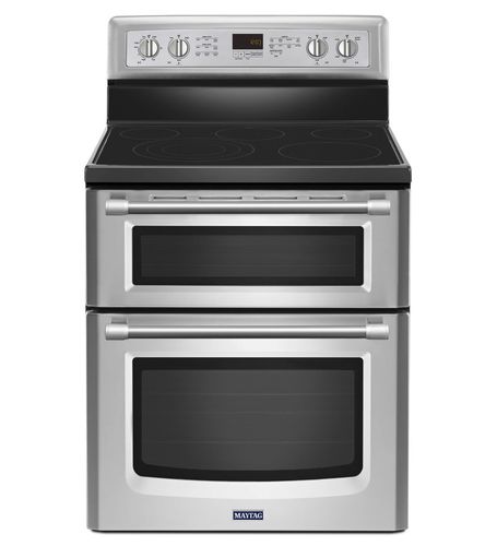 電動式オーブン付きコンロ - MET8820DS - Maytag - ガラスセラミック