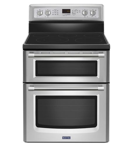電動式オーブン付きコンロ - MET8720DS - Maytag - ガラスセラミック