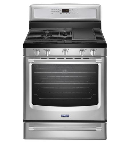 ガスオーブン付きコンロ - MGR8800DS - Maytag - グリル付き