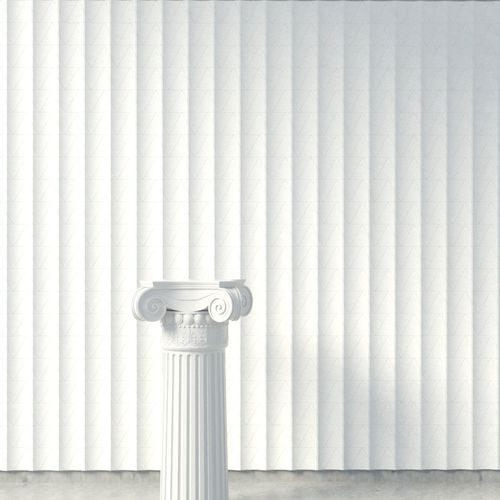 3Dタイル - FLUTES & REEDS - kaza concrete - コンクリート製 / 屋内用 / 壁面
