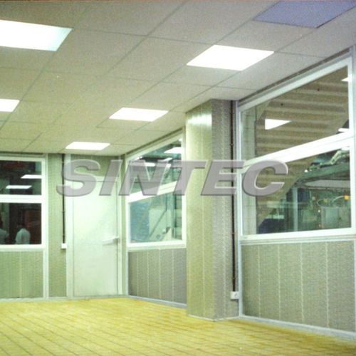 間仕切壁用吸音パネル - AISFÓN VIEWPORTS - SINTEC INSONORIZACIÓN - スチール製 / 長方形 / 屋内用
