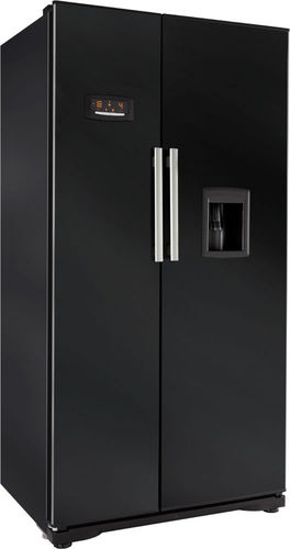 アメリカン冷蔵庫 - GNEV221AP - Beko - 家庭用 / 組み込み式 / 黒色