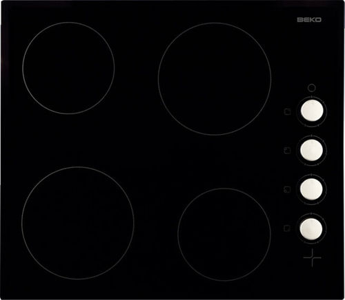 ガラスセラミックコンロ - HIC64102 - Beko - 4口 / 組み込み式 / ノブ付き