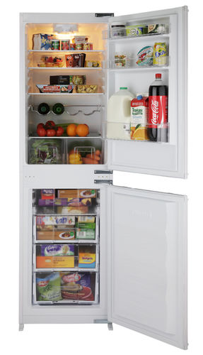 アップライト冷凍冷蔵庫 - BC50F - Beko - 家庭用 / 組み込み式 / ボトムフリーザー