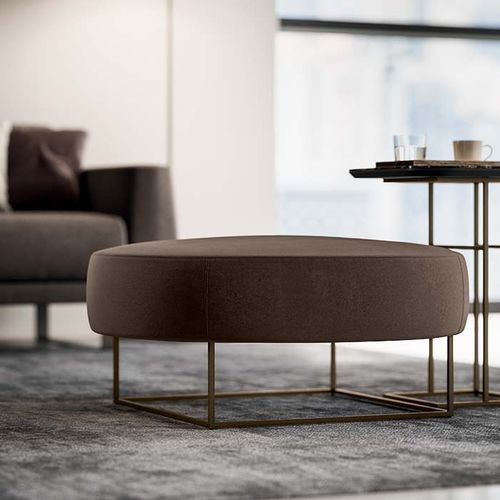 現代風オットマン - POUF & CONTENITORI - Quadrifoglio Sistemi d'Arredo - 布製 / ベロア / ウール製