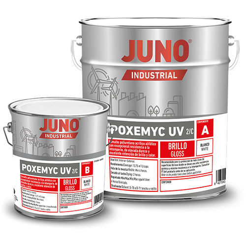装飾塗料 - Poxemyc UV 2/C RAL 9006 - JUNO - 保護 / 屋外用 / 屋内