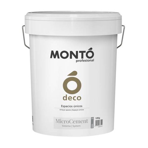仕上げ塗料 - MICROCEMENT WALLS - PINTURAS MONTO - 屋内用 / 屋外用 / 石膏