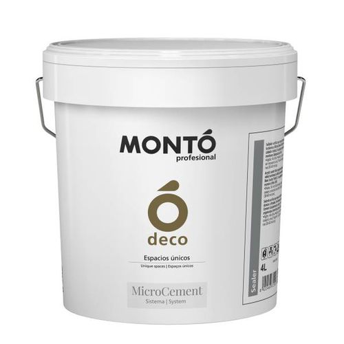 アクリル製密閉剤 - MICROCEMENT  - PINTURAS MONTO - 保護用 / 粘着式 / 壁用