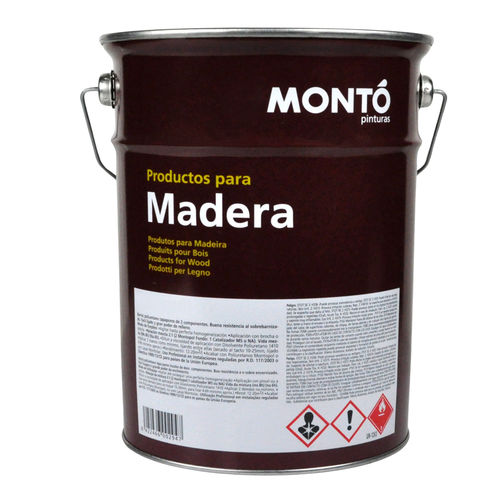 保護ニス - MONTOPOL TRANSPARENTE 20 - PINTURAS MONTO - ポリウレタン / 木材用 / マット