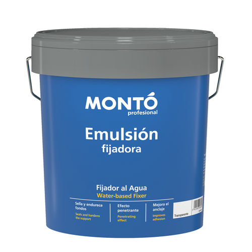 石工事用プライマー - EMULSION FIJADORA - PINTURAS MONTO - 煉瓦 / モルタル用 / コンクリート用