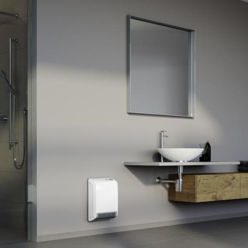 電動式コンベクター - CK 20 TREND LCD - STIEBEL ELTRON/スティーベルエルトロン - 現代風 / 石膏 / 白色