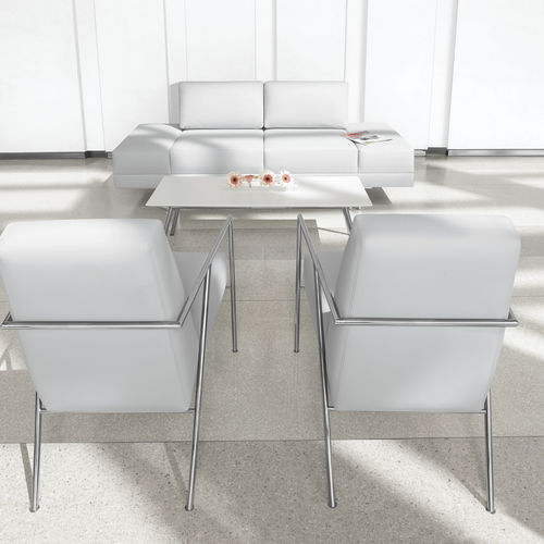 現代風ダイニングルーム用チェア - ML™ - GLOBAL totaloffice - 屋内用 / 布製 / 布張り